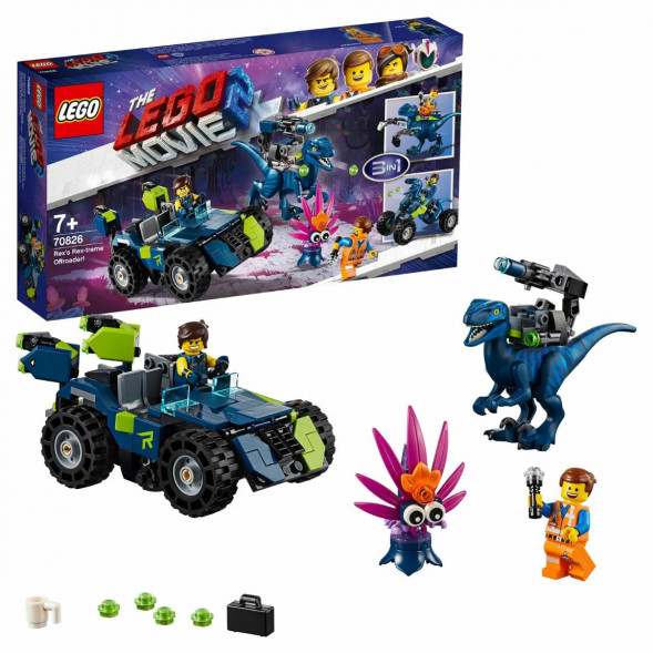 Конструктор LEGO Movie 70826 Рэкстремальный внедорожник Рэкса в Череповце
