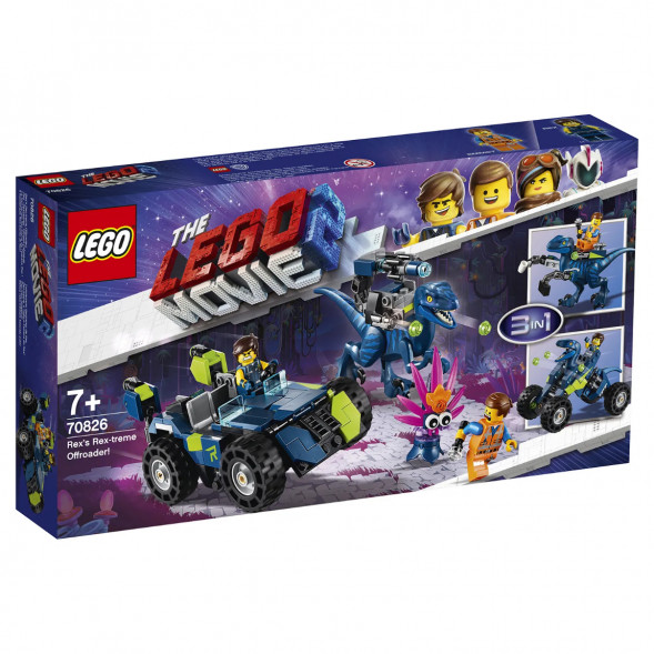 Конструктор LEGO Movie 70826 Рэкстремальный внедорожник Рэкса в Череповце