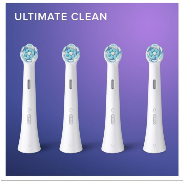 Насадка для электрической зубной щетки Oral-B iO Ultimate Clean White, 4 шт. в Череповце
