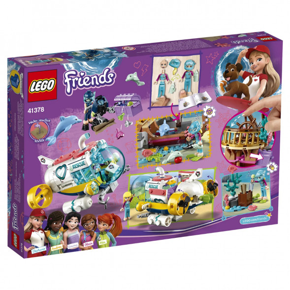 Конструктор LEGO Friends 41378 Спасение дельфинов в Череповце