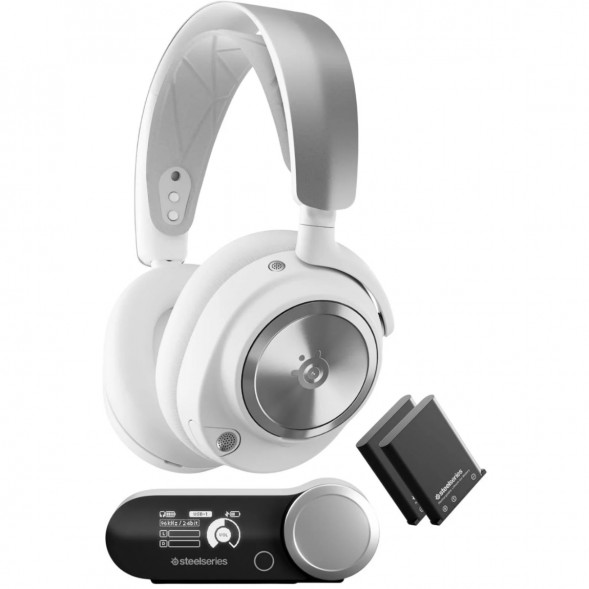 Наушники SteelSeries Arctis Nova Pro Wireless, белый в Череповце