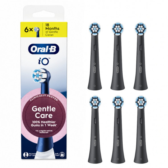Сменные насадки Oral-B iO Gentle Care, 6 штук в Череповце