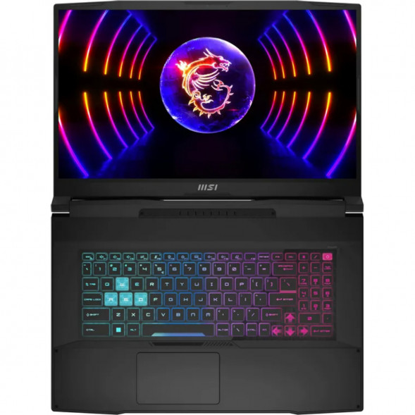 Ноутбук MSI Katana 17 B13VEK-1622XRUY (17.3&amp;quot;, IPS, Intel Core i7 13620H 2.4ГГц, 10 ядер, 16ГБ DDR5, 512ГБ SSD, NVIDIA GeForce RTX 4050 - 6 ГБ, FreeDOS), черный в Череповце