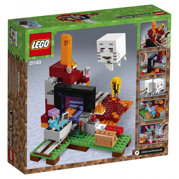 Конструктор LEGO Minecraft 21143 Портал в Подземелье  в Череповце