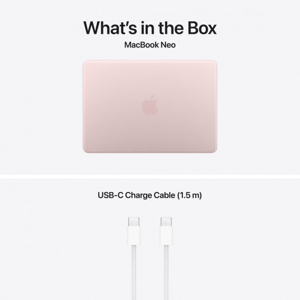Ноутбук Apple MacBook Neo MHFJ4 (A18 Pro 5-Core GPU, 8/512GB), Розовый/Blush в Череповце