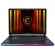 Ноутбук MSI Raider 16 HX AI A2XWHG-814XRU (16&amp;quot;, IPS, Intel Core Ultra 7 255HX 2.4ГГц, 20 ядер, 32ГБ DDR5, 1ТБ SSD, NVIDIA GeForce RTX 5070 Ti 12 ГБ, FreeDOS), черный в Череповце