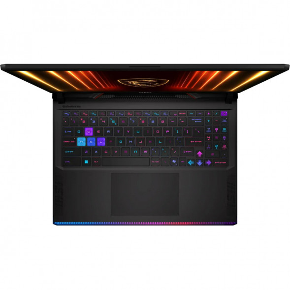Ноутбук MSI Raider 16 HX AI A2XWHG-814XRU (16&amp;quot;, IPS, Intel Core Ultra 7 255HX 2.4ГГц, 20 ядер, 32ГБ DDR5, 1ТБ SSD, NVIDIA GeForce RTX 5070 Ti 12 ГБ, FreeDOS), черный в Череповце