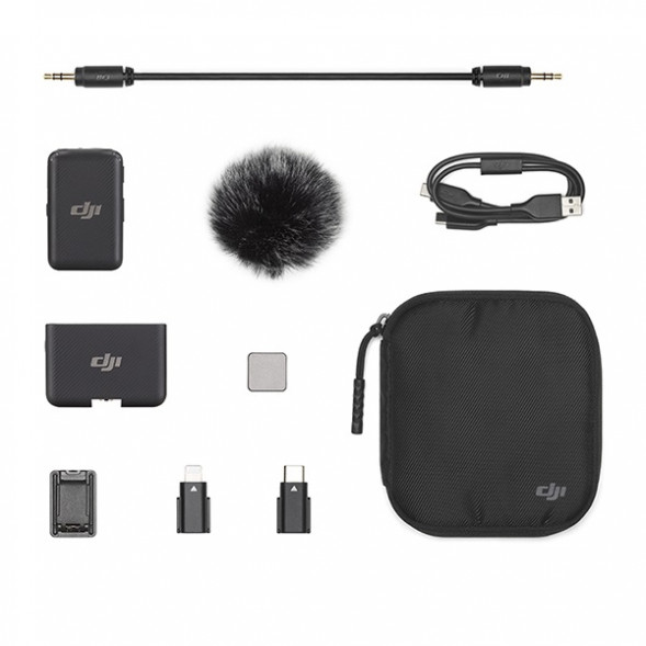 Комплект беспроводных микрофонов DJI MIC (1TX + 1RX), черный в Череповце