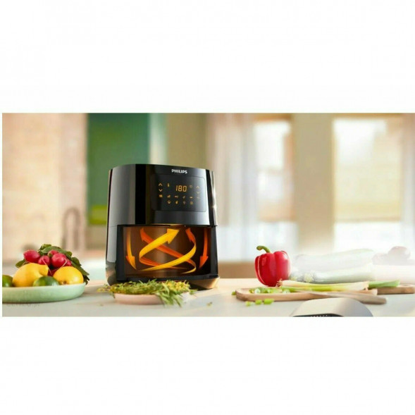 Аэрогриль Philips HD9252/90 Airfryer, черный в Череповце