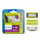 Сменные лезвия Philips OneBlade 2 шт. + 1 шт. Body kit QP620/50 в Череповце