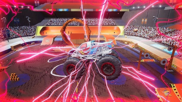 Игра Hot Wheels Monster Trucks: Stunt Mayhem [PS4, английская версия] в Череповце
