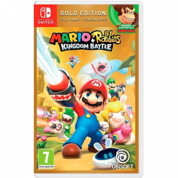 Игра Mario Rabbids: Kingdom Battle. Gold Edition [Nintendo Switch, английская версия] в Череповце