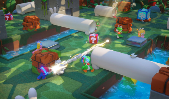 Игра Mario Rabbids: Kingdom Battle. Gold Edition [Nintendo Switch, английская версия] в Череповце