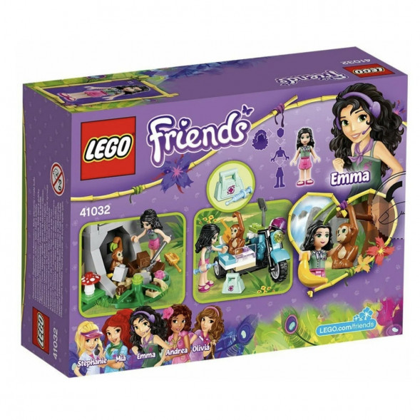 Конструктор LEGO Friends 41032 Джунгли: Мотоцикл скорой помощи в Череповце