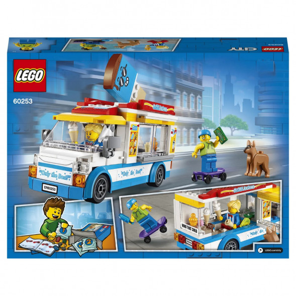 Конструктор LEGO City Great Vehicles 60253 Грузовик мороженщика в Череповце