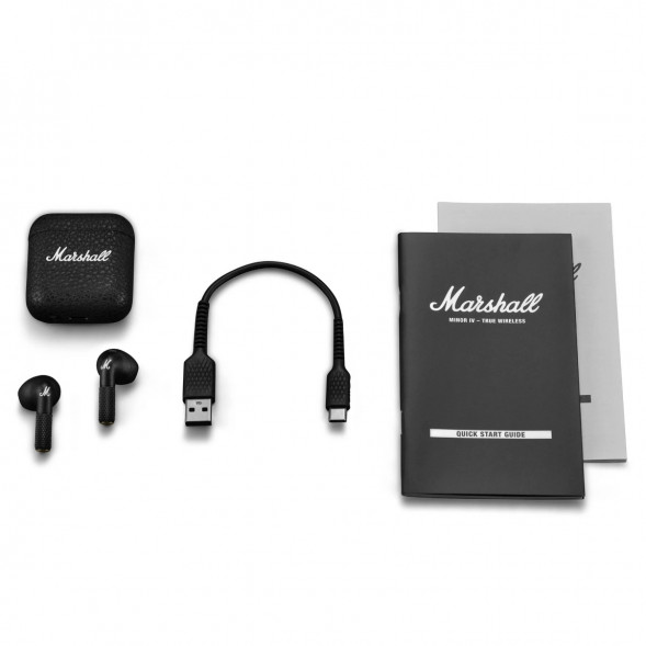 Беспроводные наушники Marshall Minor IV, Black в Череповце
