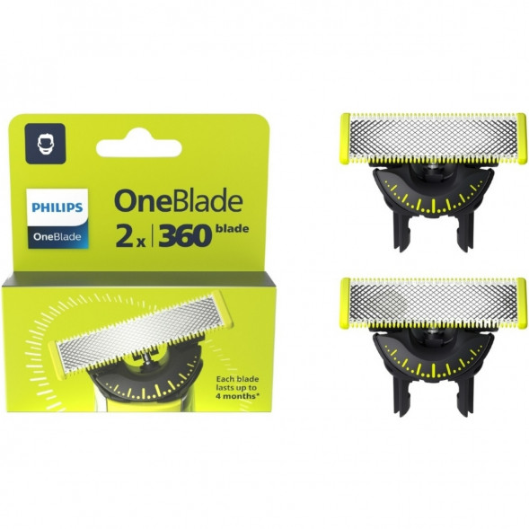 Сменные лезвия Philips QP420/50, 2 шт. в Череповце
