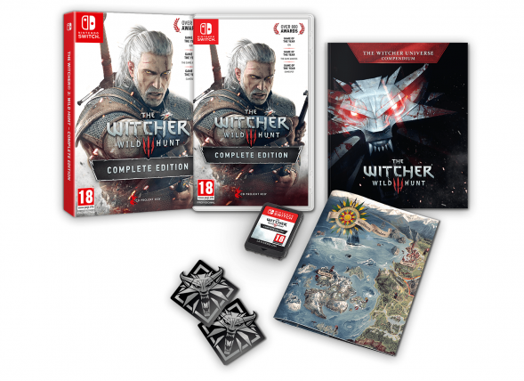Игра Witcher 3 Wild Hunt Complete Edition (Ведьмак 3: Дикая Охота - Полное Издание) (Русская версия) для Nintendo Switch в Череповце