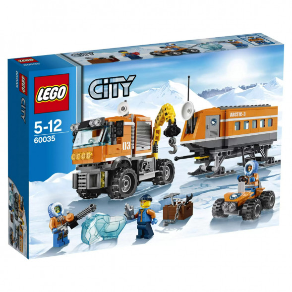 Конструктор LEGO City 60035 Передвижная арктическая станция в Череповце