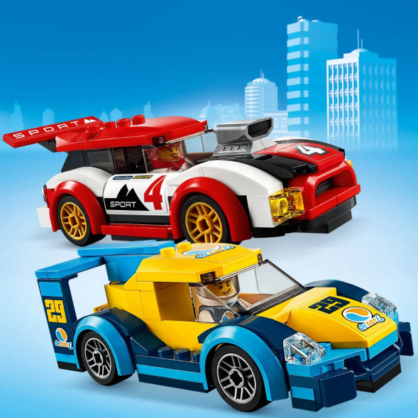 Конструктор LEGO City Nitro Wheels 60256 Гоночные автомобили в Череповце