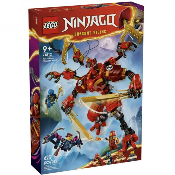 Конструктор LEGO Ninjago 71812 Механический альпинист-ниндзя Кая в Череповце
