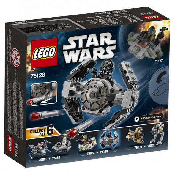 Конструктор LEGO Star Wars 75128 Усовершенствованный прототип истребителя TIE в Череповце