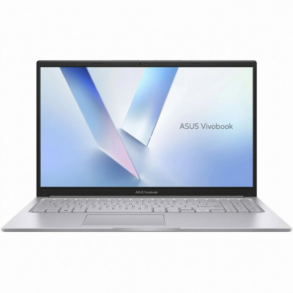 Ноутбук ASUS Vivobook 15 X1504MA-BQ058 (15.6&amp;quot;, IPS, Intel Core 5 320 1.5ГГц, 6 ядер, 16ГБ DDR5, 512ГБ SSD, Intel Graphics, без ОС), серебристый в Череповце