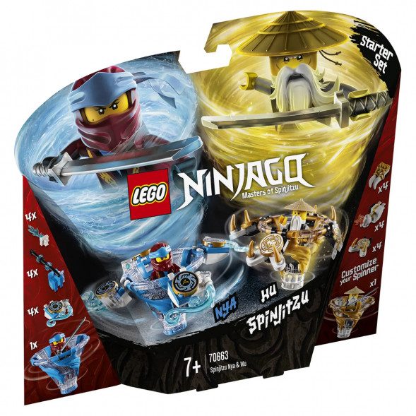 Конструктор LEGO Ninjago 70663 Ния и Ву: мастера Кружитцу в Череповце