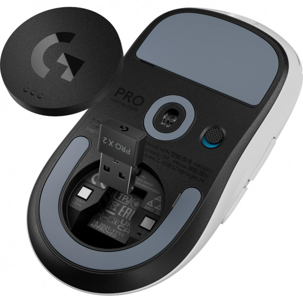 Беспроводная игровая мышь Logitech G Pro X Superlight 2, Белый в Череповце
