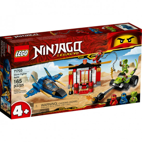 Конструктор LEGO Ninjago 71703 Бой на штормовом истребителе в Череповце